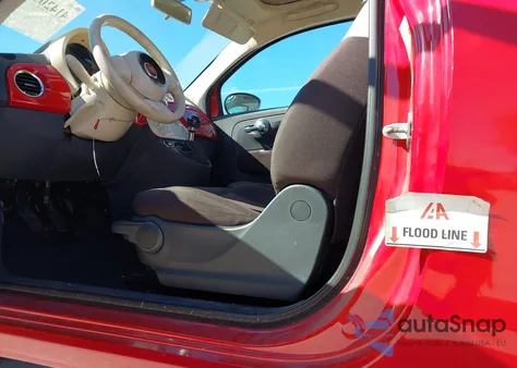 2012 Fiat 500C Pop from USA, damaged, VIN 3C3CFFDR2CT313926